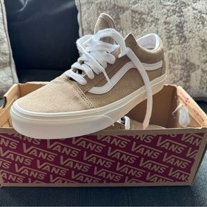 Brand New Old Skool suede vans